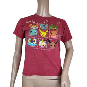 Pokémon Gen 5 Character Grid - Women's Short Sleeve Graphic T-Shirt